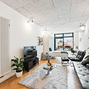  Apartment Lit Living - Luxus Loft - Box Spring - Air Con - Bbq - Panorama Deutschland